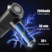 Air Duster Wireless 2-in-1 Vacuum Cleaner – Powerful Handheld Suction & Blower for Car, Home & Electronics