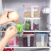 Unbreakable Kitchen Storage Basket (Pack of 6) | Multipurpose Plastic Organizer Bins | Durable & Space-Saving Storage Solution